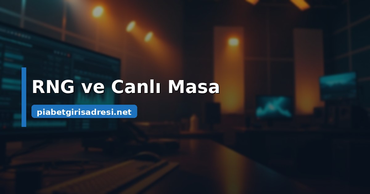 RNG oyunları ile canlı krupiye masaları arasındaki fark